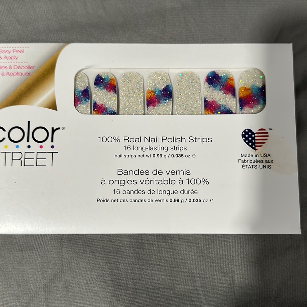 Color street nail polish strips